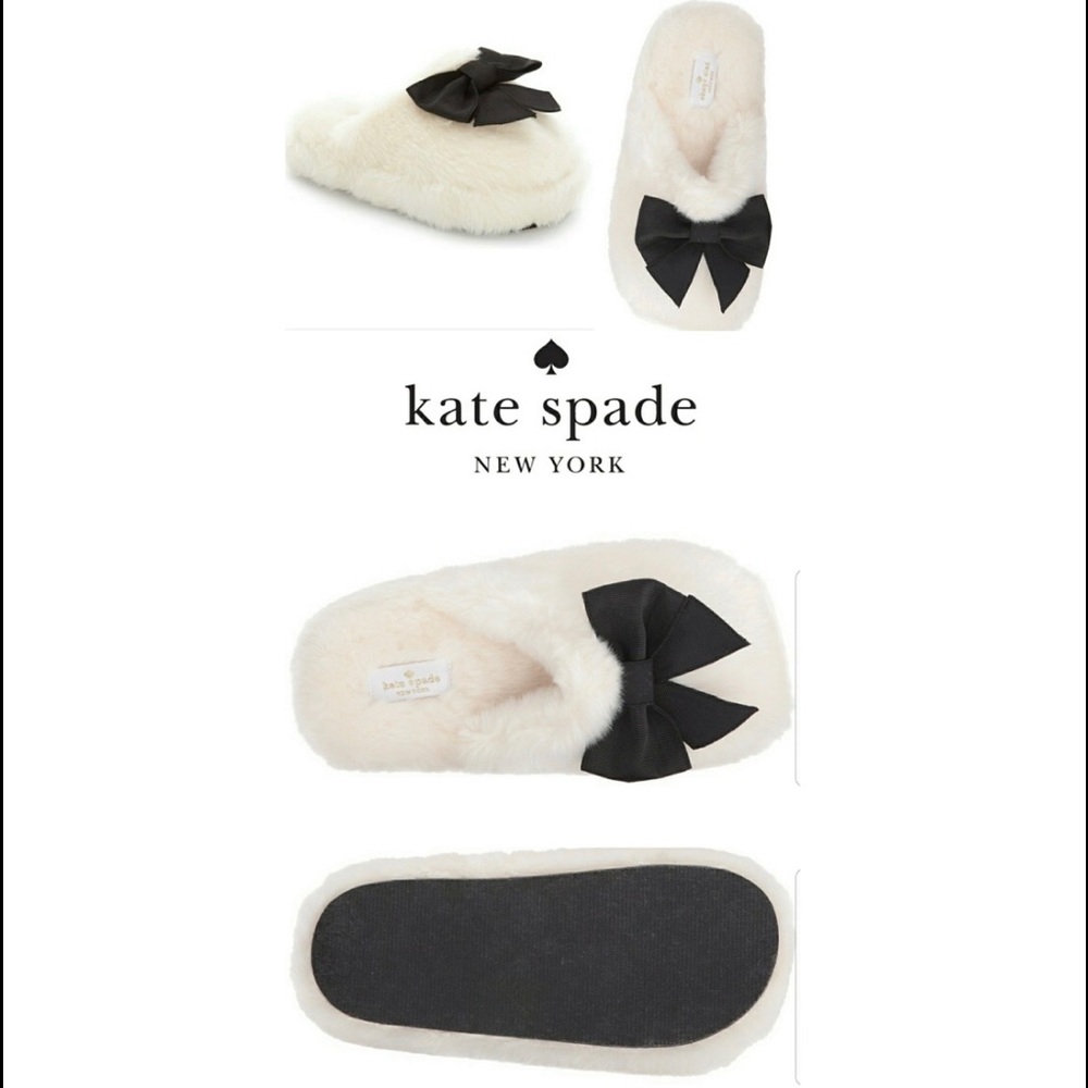 Kate Spade Bali Bow Slippers